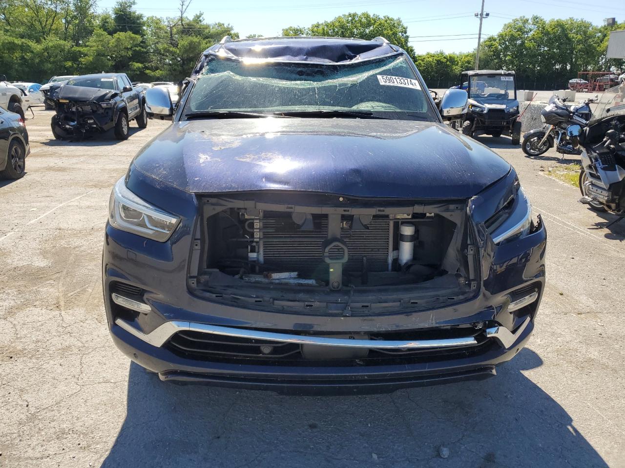 2021 Infiniti Qx80 Sensory VIN: JN8AZ2BC6M9475722 Lot: 59013374