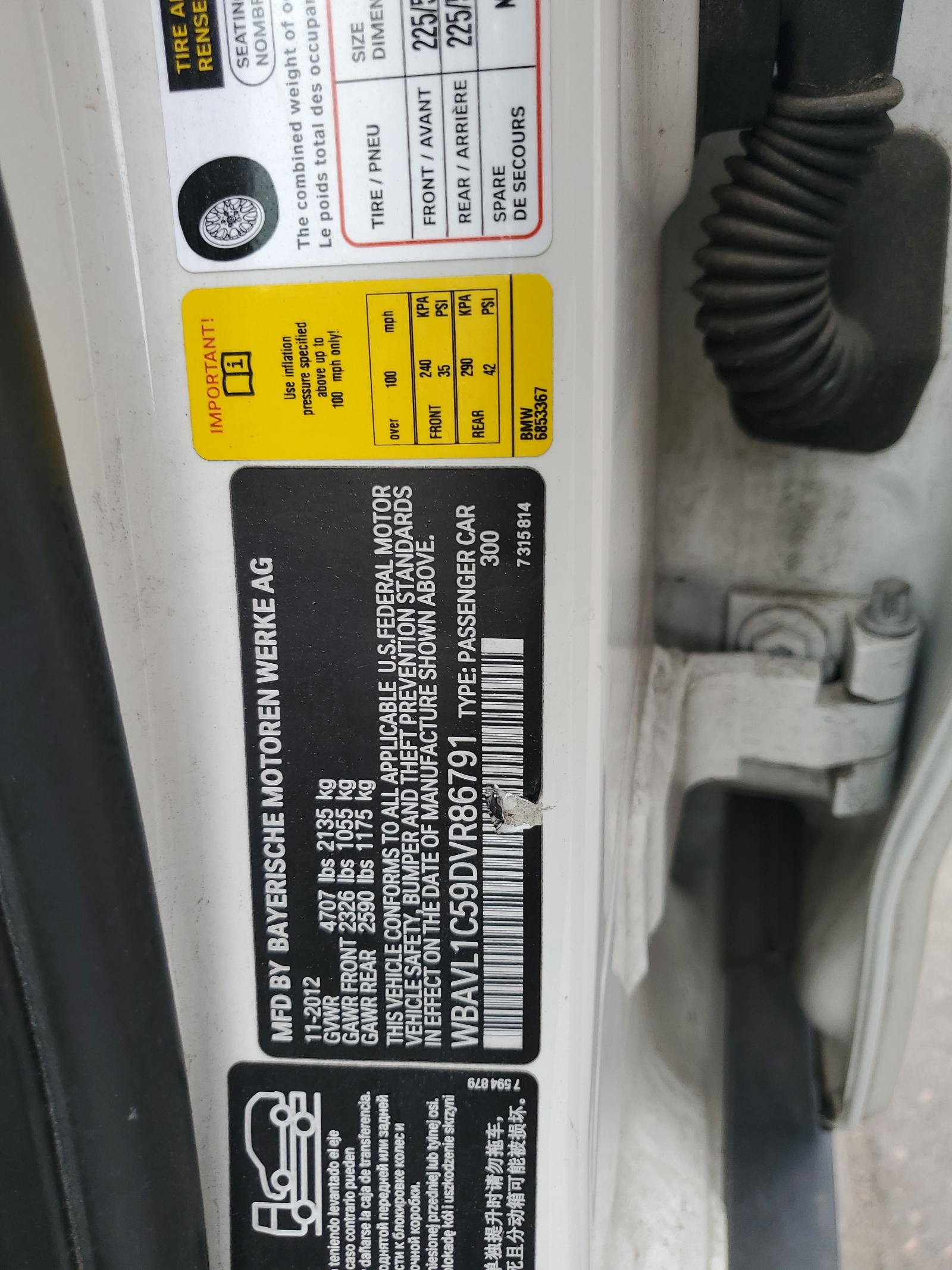 WBAVL1C59DVR86791 2013 BMW X1 xDrive28I