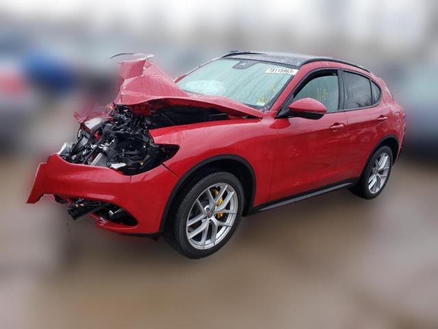  ALFA ROMEO STELVIO 2019 Червоний