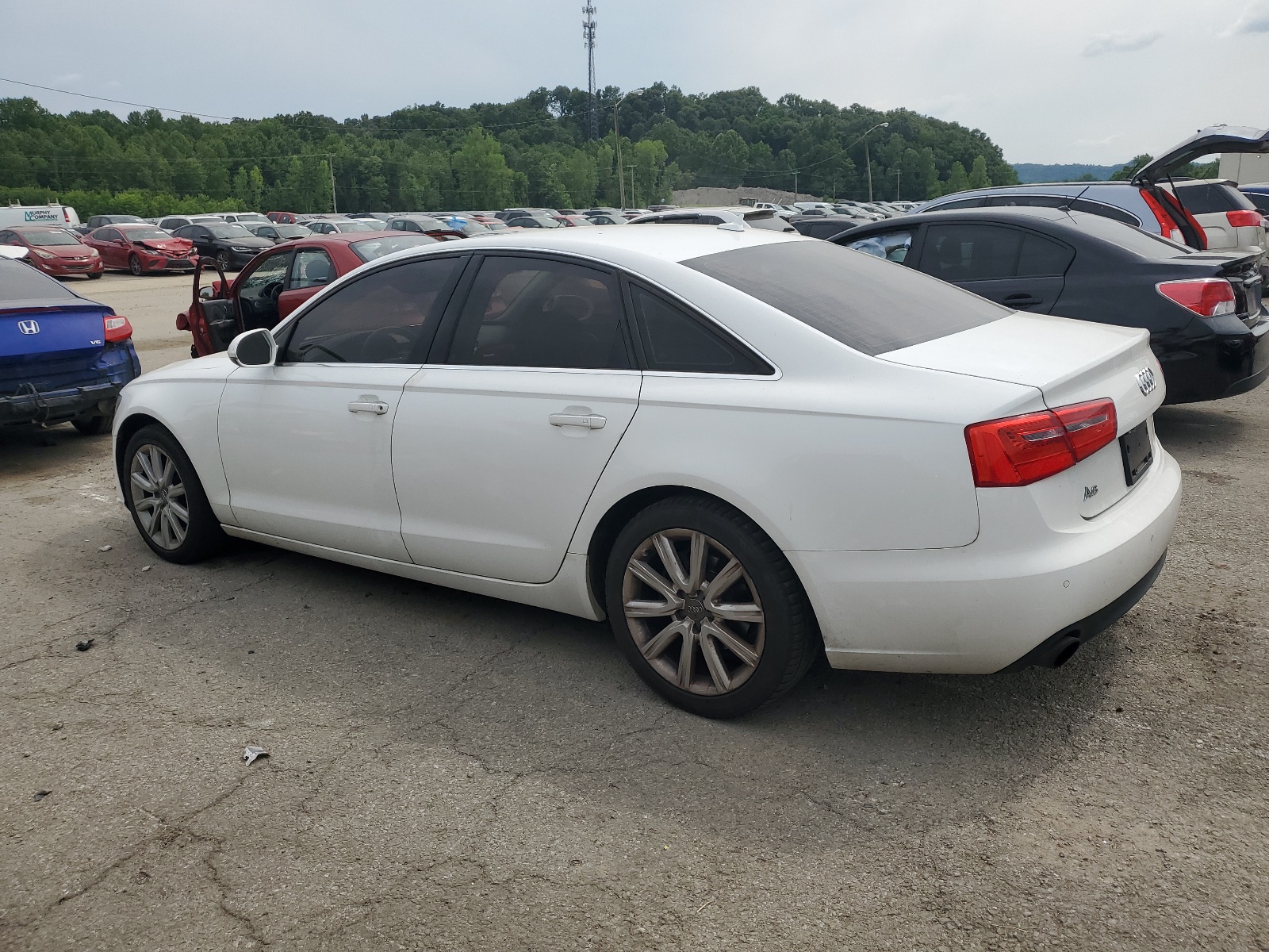 2013 Audi A6 Premium Plus vin: WAUGFAFC3DN029177