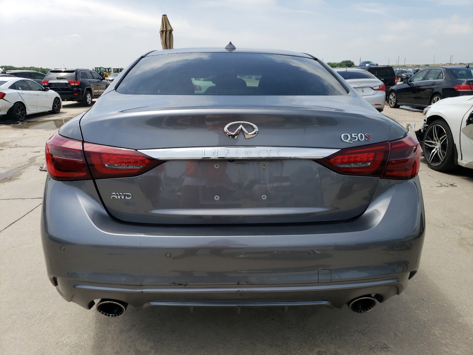 JN1FV7AR8LM660546 2020 Infiniti Q50 Red Sport 400