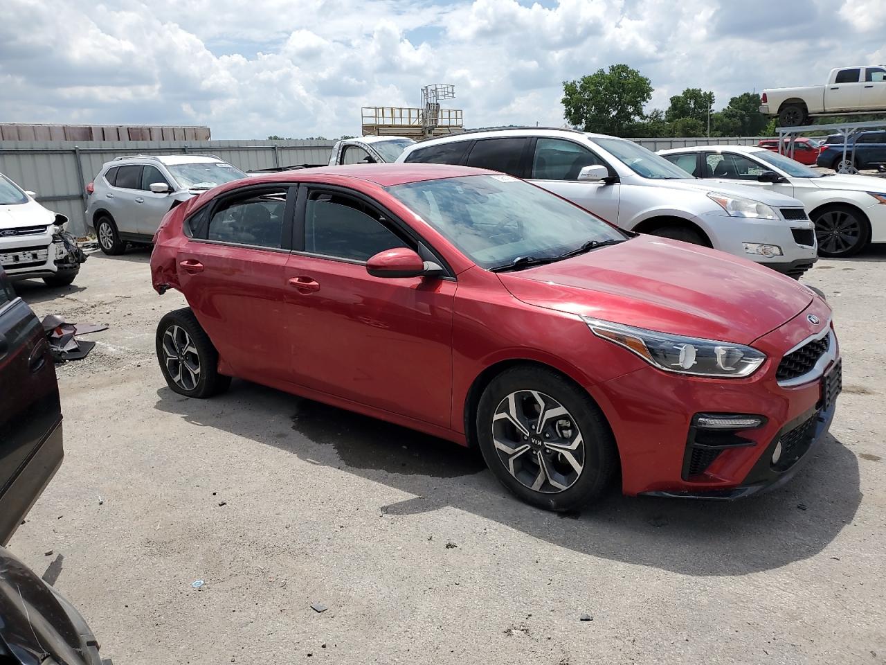 2019 Kia Forte Fe VIN: 3KPF24AD5KE104314 Lot: 59617894