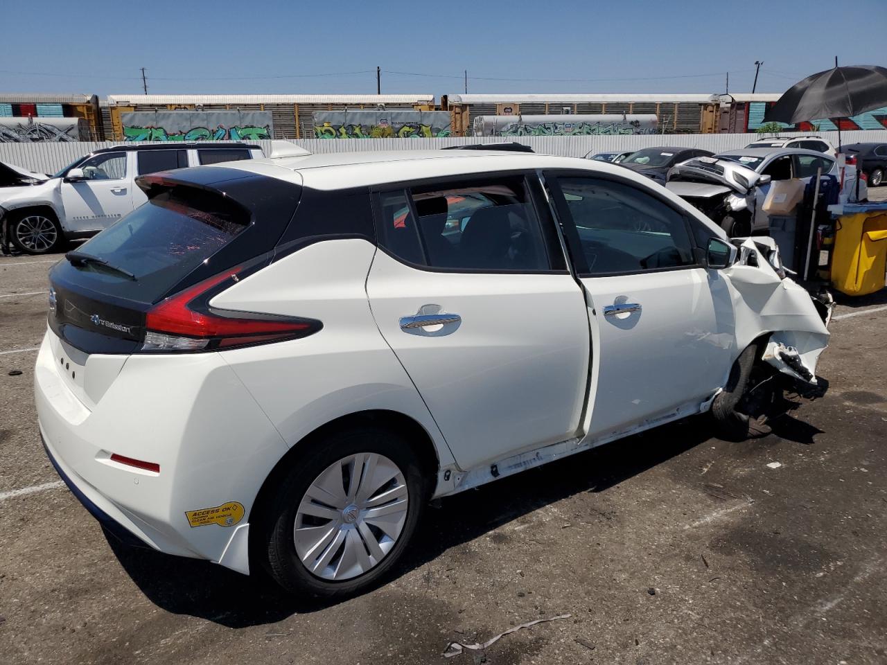 2022 Nissan Leaf S VIN: 1N4AZ1BV3NC557893 Lot: 60776844