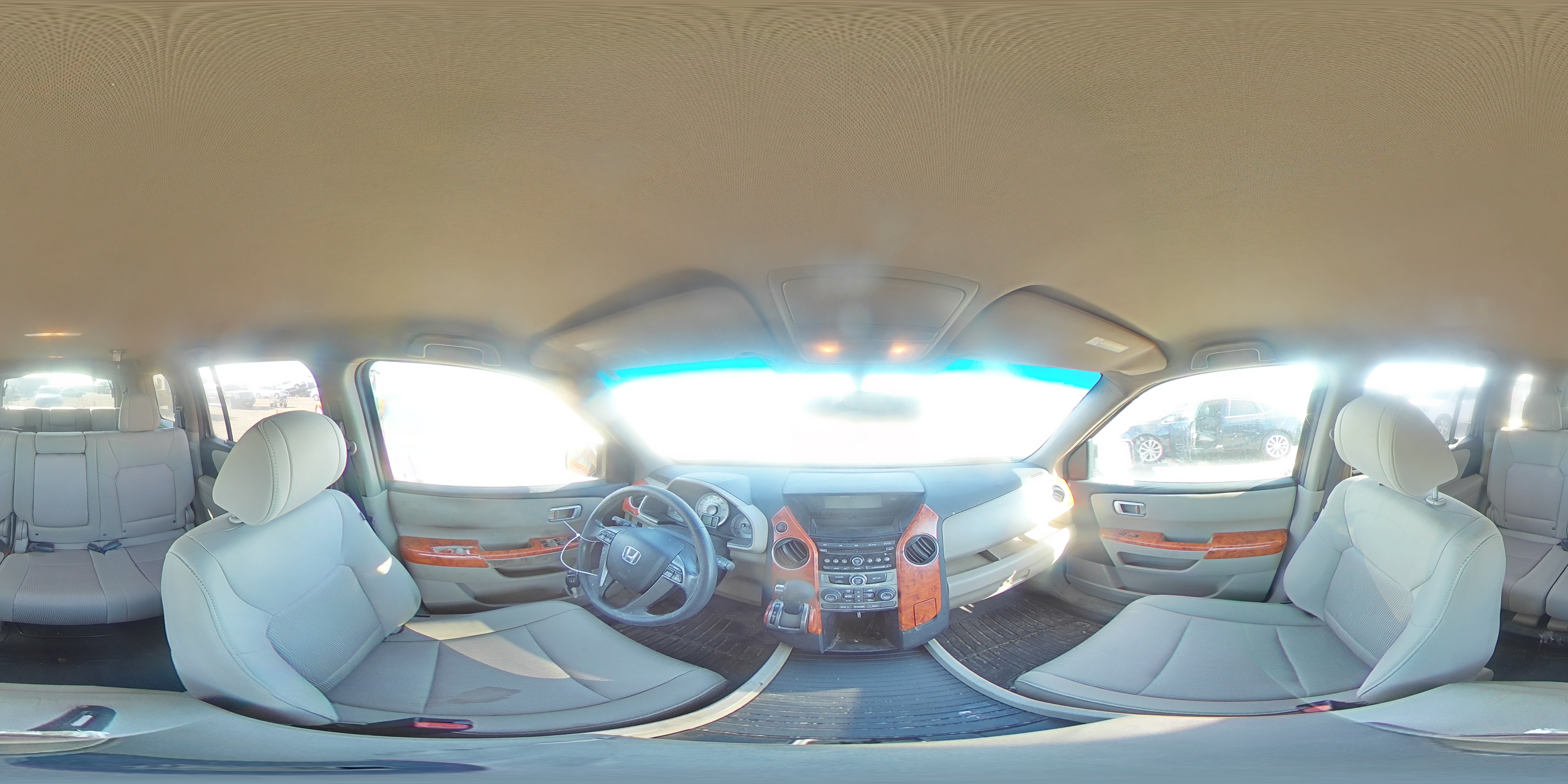 2012 Honda Pilot Ex VIN: 5FNYF4H48CB015853 Lot: 59277204