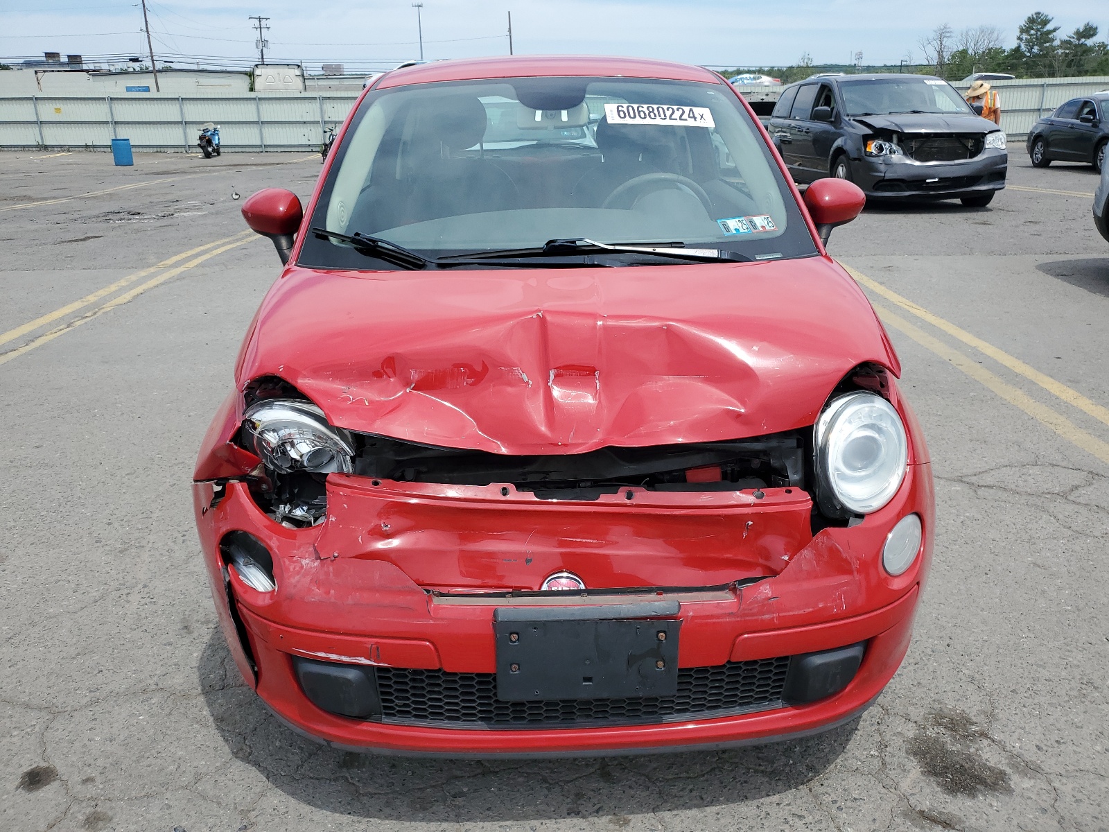 2013 Fiat 500 Pop vin: 3C3CFFAR6DT739155