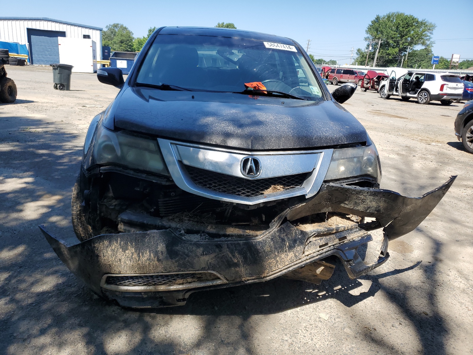 2012 Acura Mdx vin: 2HNYD2H21CH529864