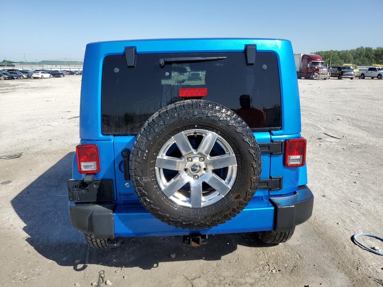 2016 Jeep Wrangler Unlimited Sahara VIN: 1C4BJWEG5GL147695 Lot: 57722874