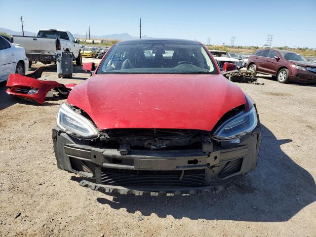  TESLA MODEL S 2017 Красный