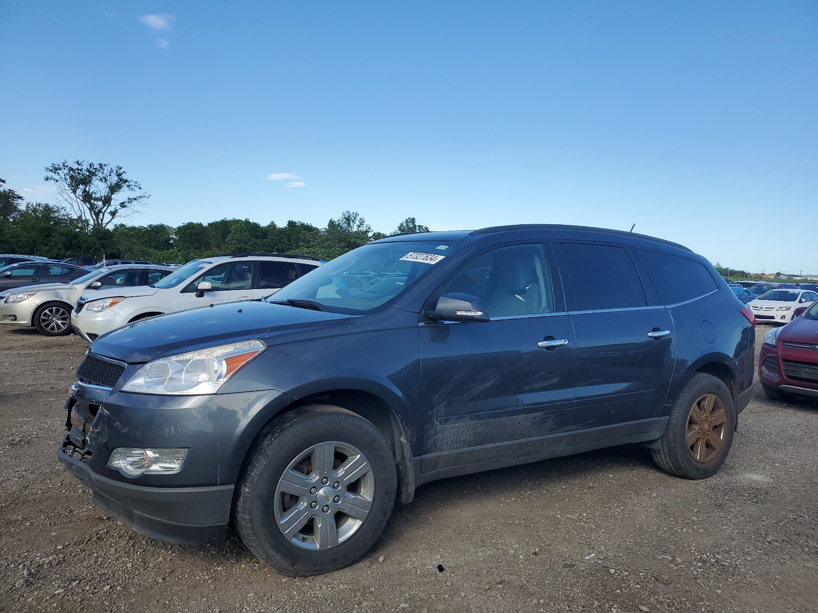 2012 Chevrolet Traverse Lt vin: 1GNKRJED1CJ252362