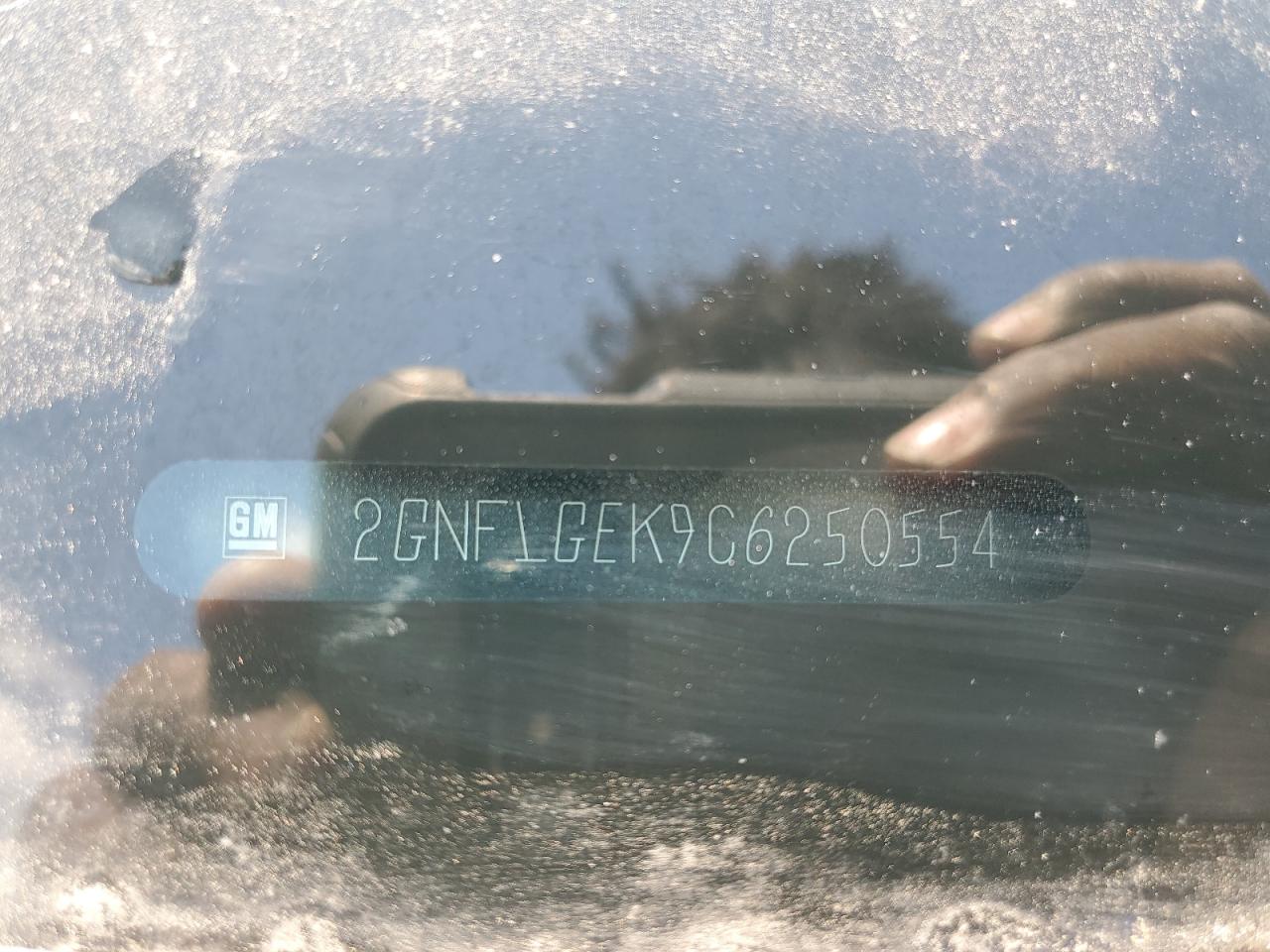 2012 Chevrolet Equinox Ltz VIN: 2GNFLGEK9C6250554 Lot: 61031334