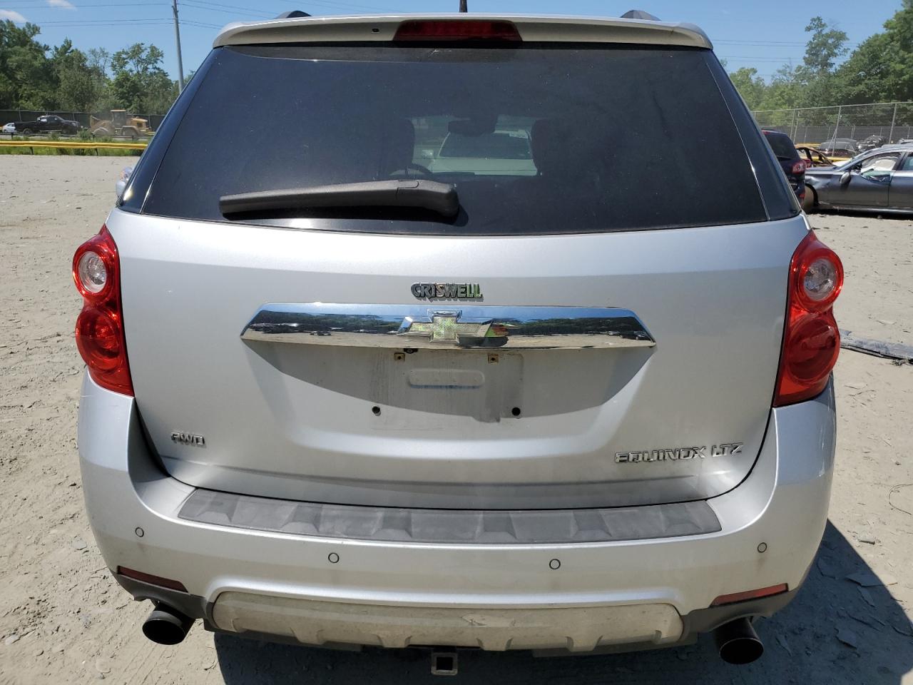 2011 Chevrolet Equinox Ltz VIN: 2CNFLGE51B6239058 Lot: 58344384