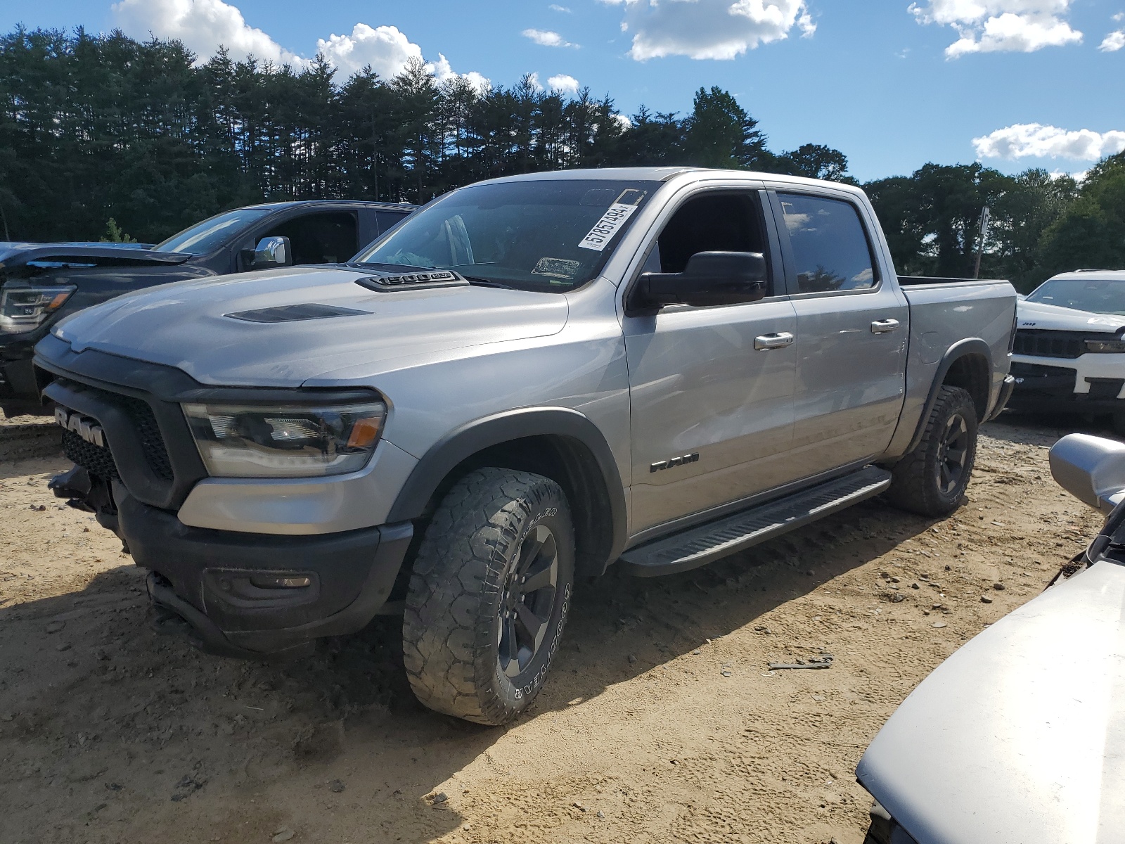 2019 Ram 1500 Rebel vin: 1C6SRFLT5KN857970