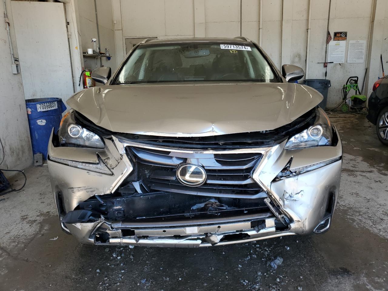 2015 Lexus Nx 200T VIN: JTJBARBZ0F2020846 Lot: 59713574