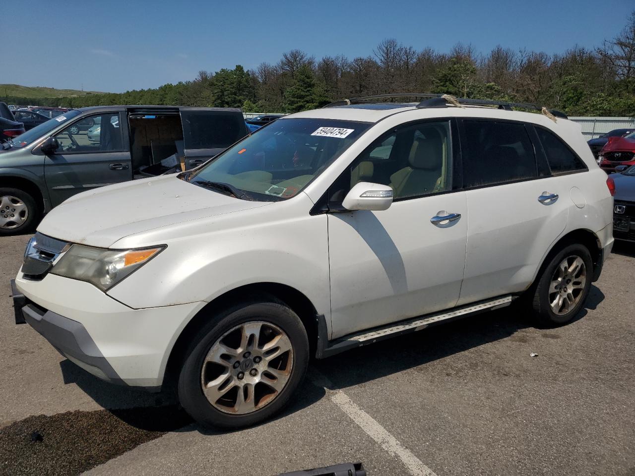 2007 Acura Mdx Technology VIN: 2HNYD28457H514985 Lot: 59404794