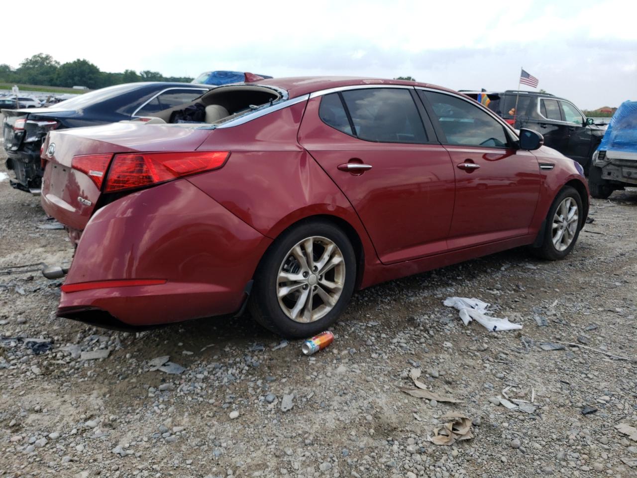 2012 Kia Optima Ex VIN: 5XXGN4A75CG053766 Lot: 60084404