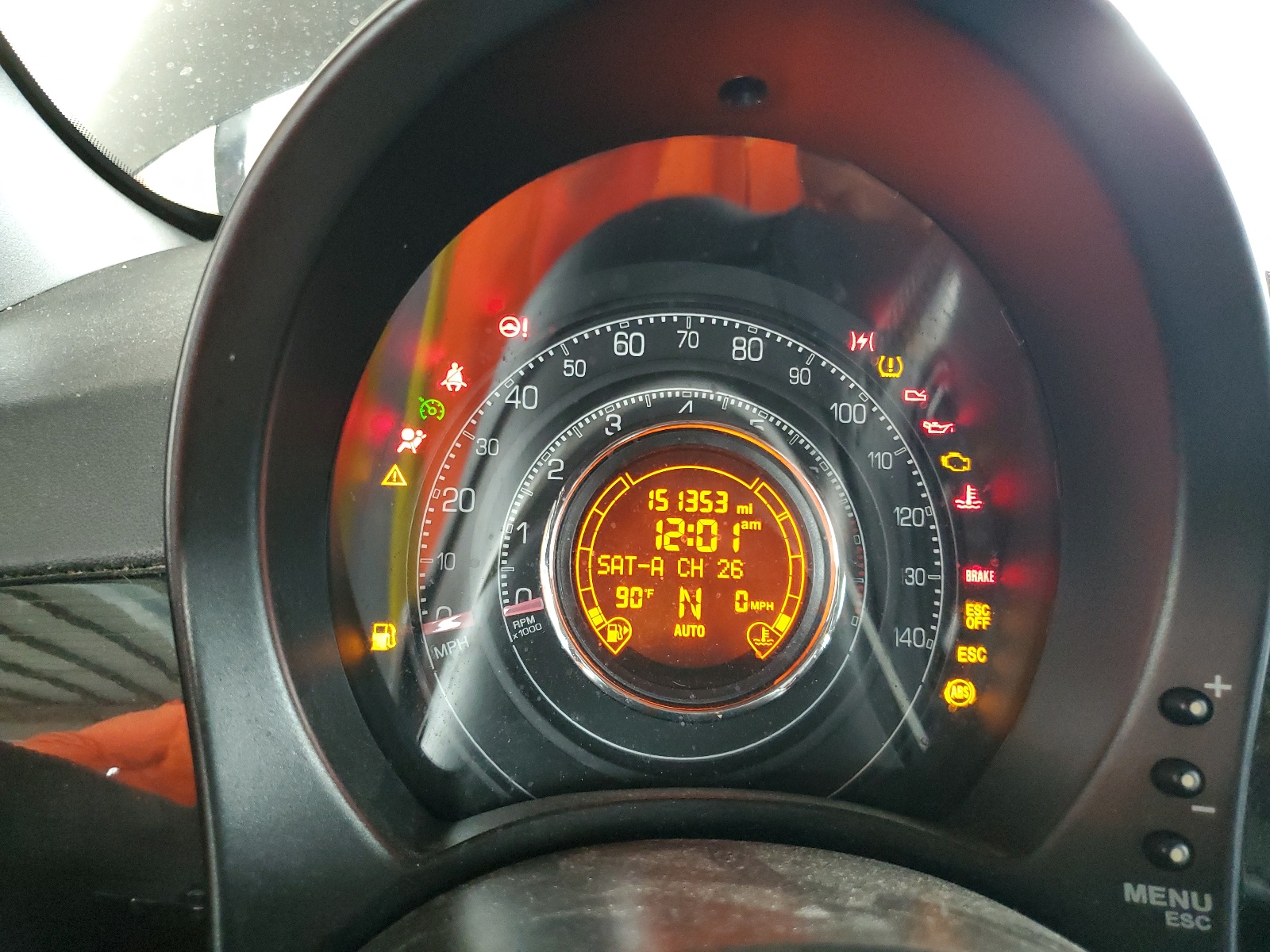 3C3CFFBR4CT115867 2012 Fiat 500 Sport