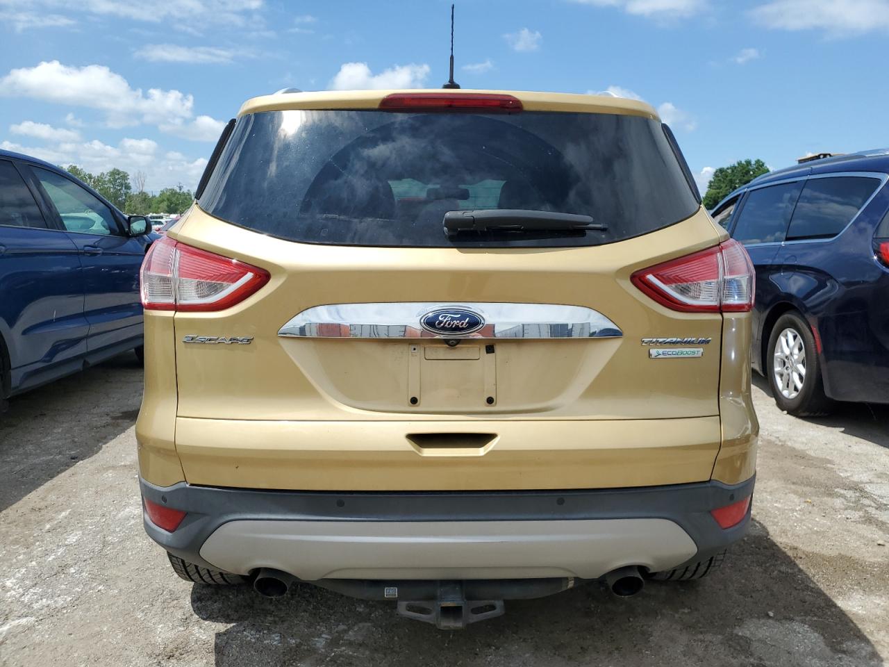 2014 Ford Escape Titanium VIN: 1FMCU0JX0EUD71510 Lot: 57547454