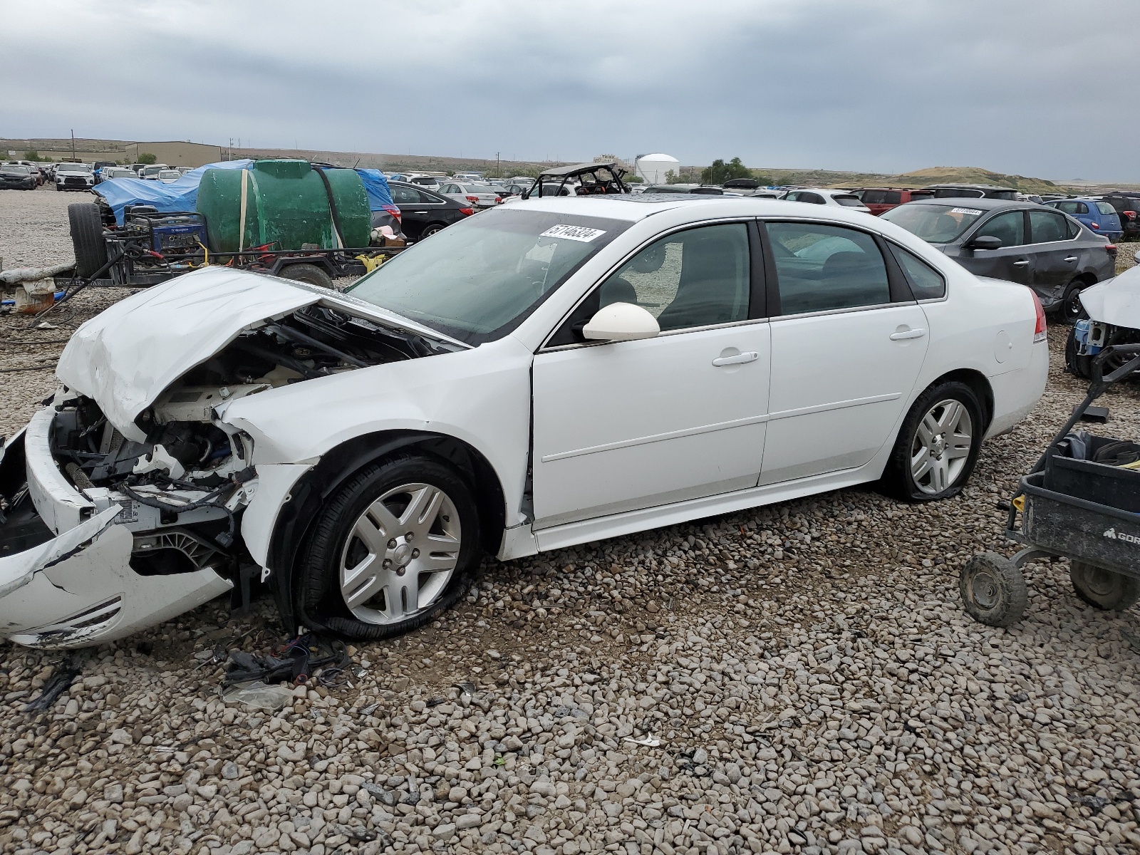 2013 Chevrolet Impala Lt vin: 2G1WG5E32D1104501