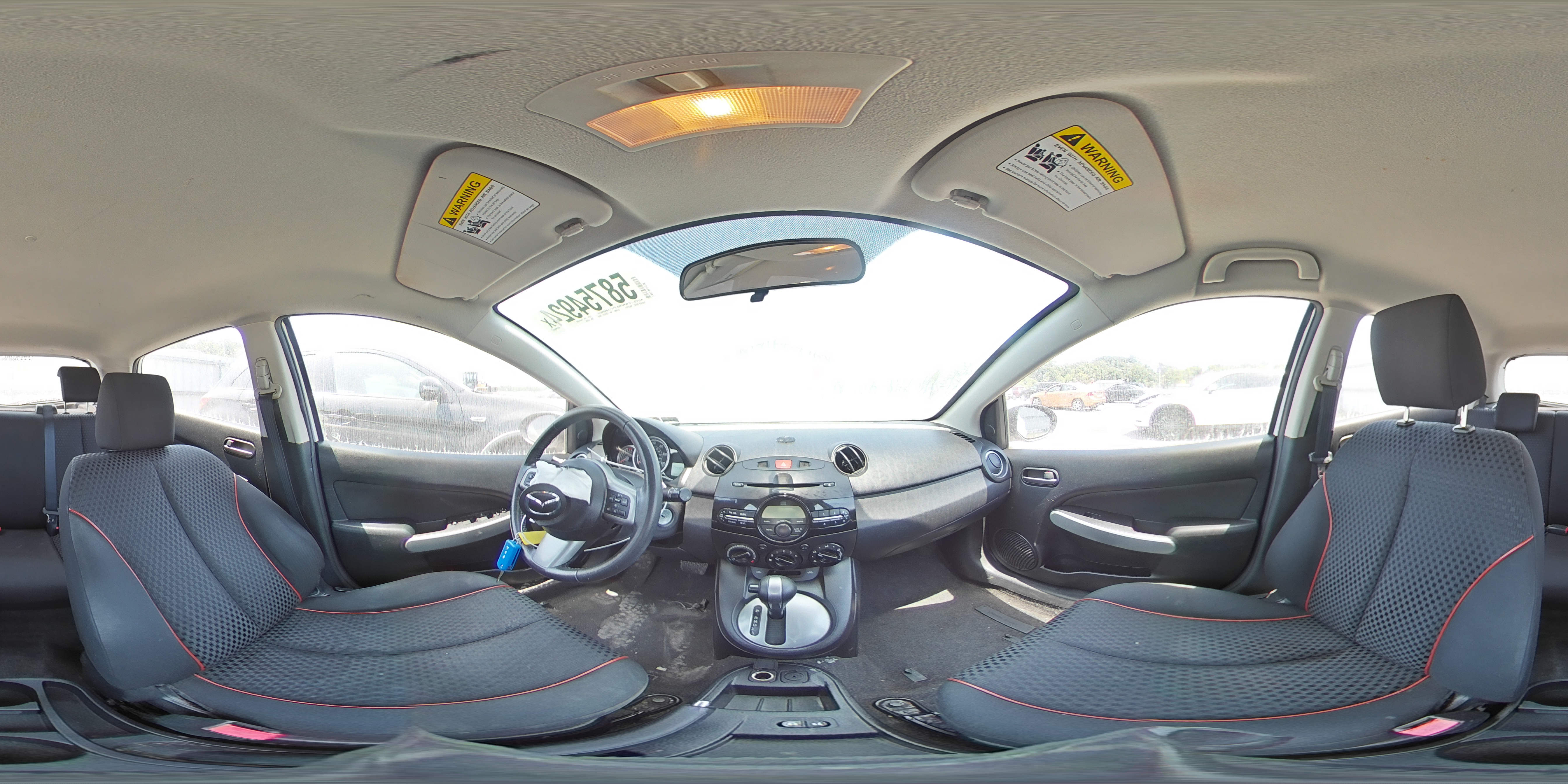 2011 Mazda Mazda2 VIN: JM1DE1HZ6B0128385 Lot: 58754924