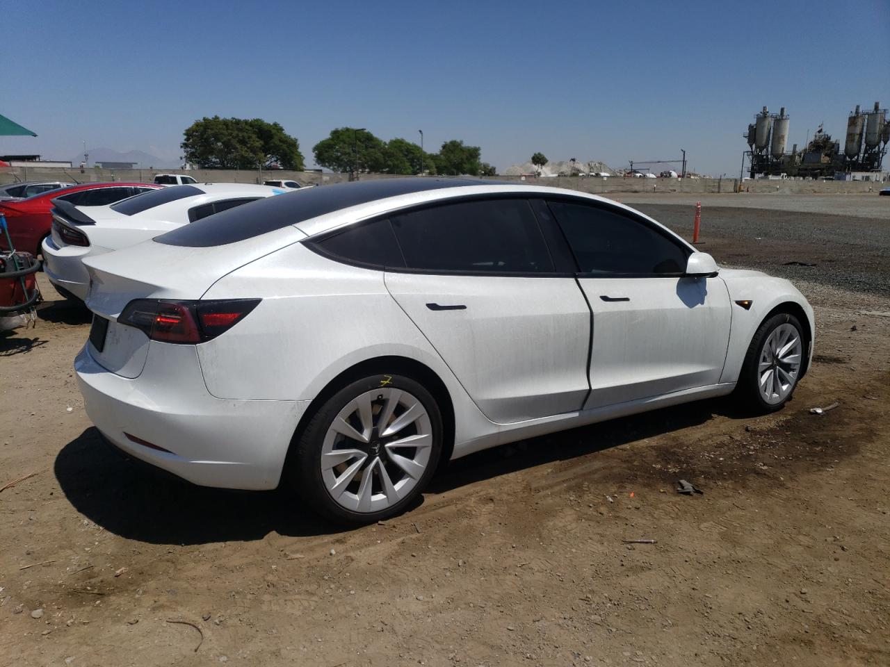 VIN 5YJ3E1EA9PF428411 2023 TESLA MODEL 3 no.3