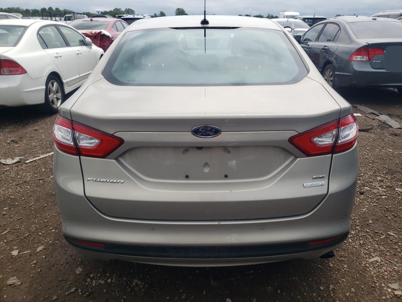 2015 Ford Fusion Se VIN: 3FA6P0HD9FR290444 Lot: 57650414