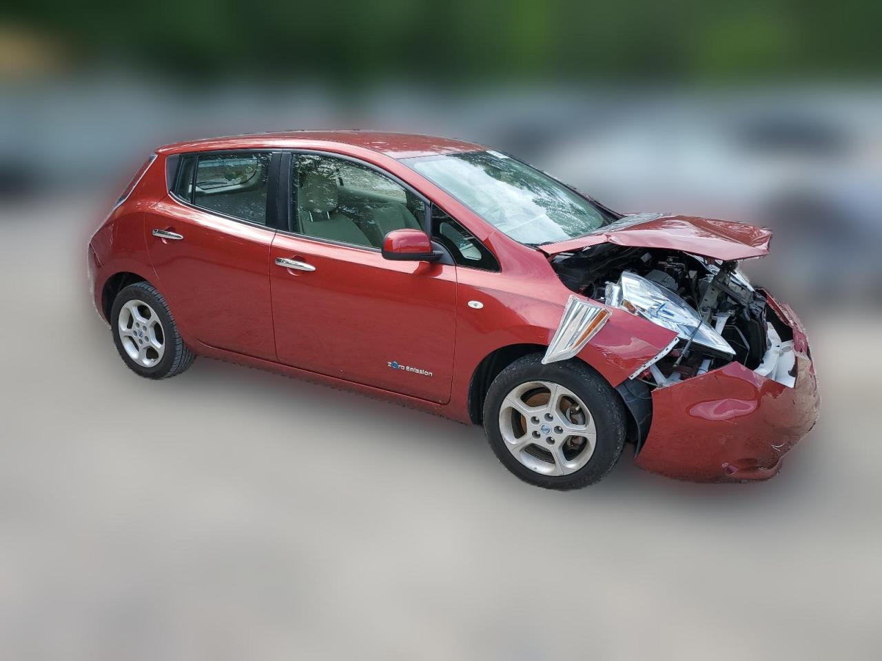 2012 Nissan Leaf Sv VIN: JN1AZ0CP1CT019987 Lot: 55882934