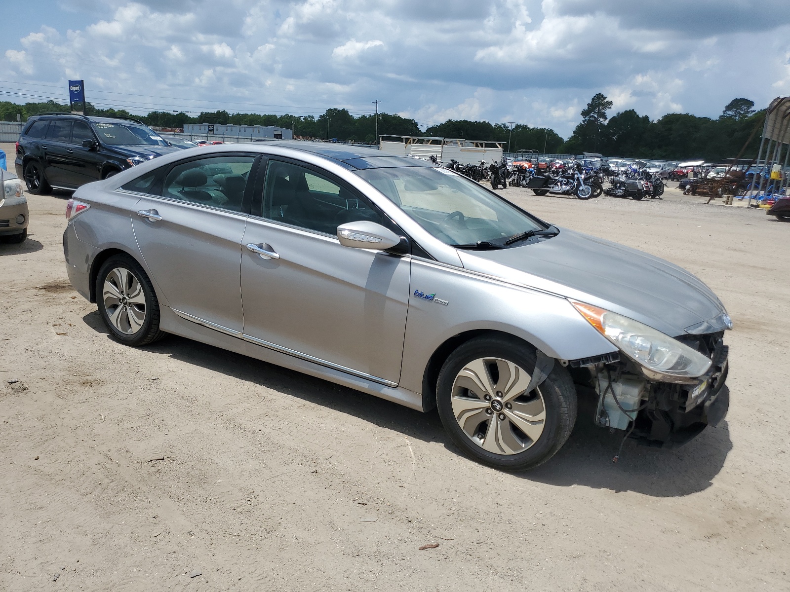 KMHEC4A49DA067696 2013 Hyundai Sonata Hybrid