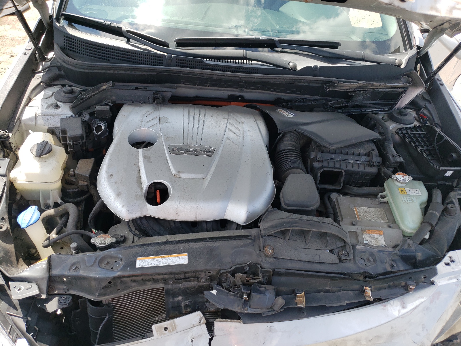 KMHEC4A43FA120492 2015 Hyundai Sonata Hybrid