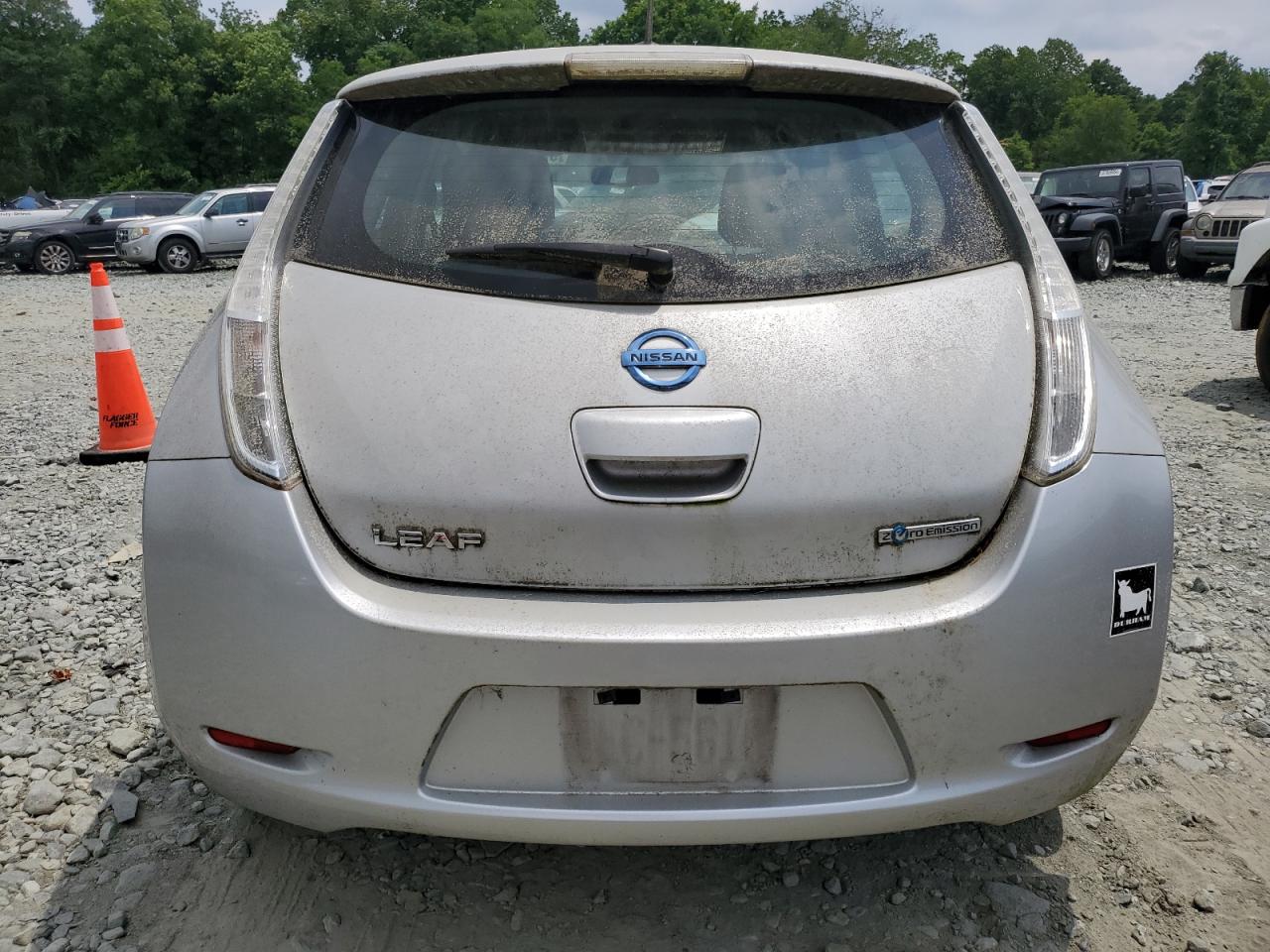 2013 Nissan Leaf S VIN: 1N4AZ0CP6DC402375 Lot: 57763824