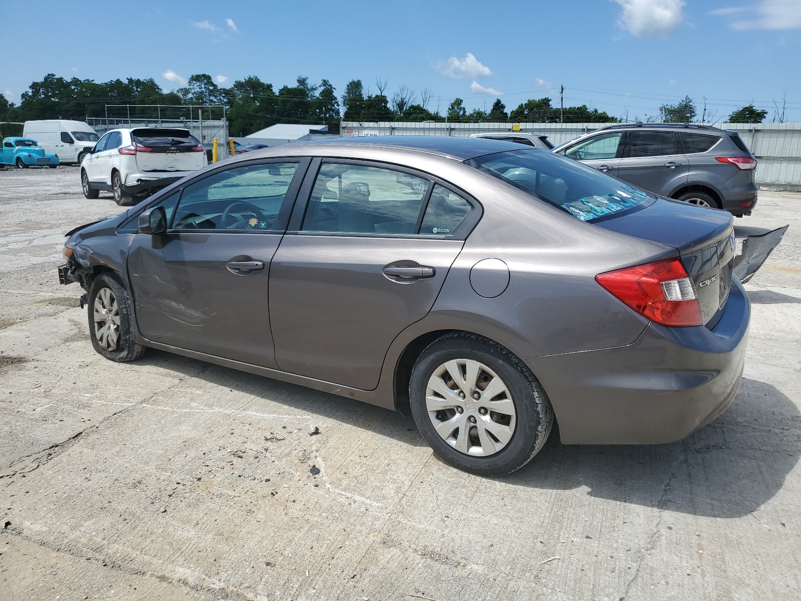 2012 Honda Civic Lx vin: 19XFB2F59CE062169