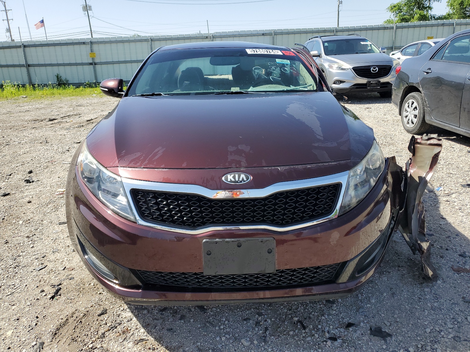 5XXGM4A75DG095228 2013 Kia Optima Lx