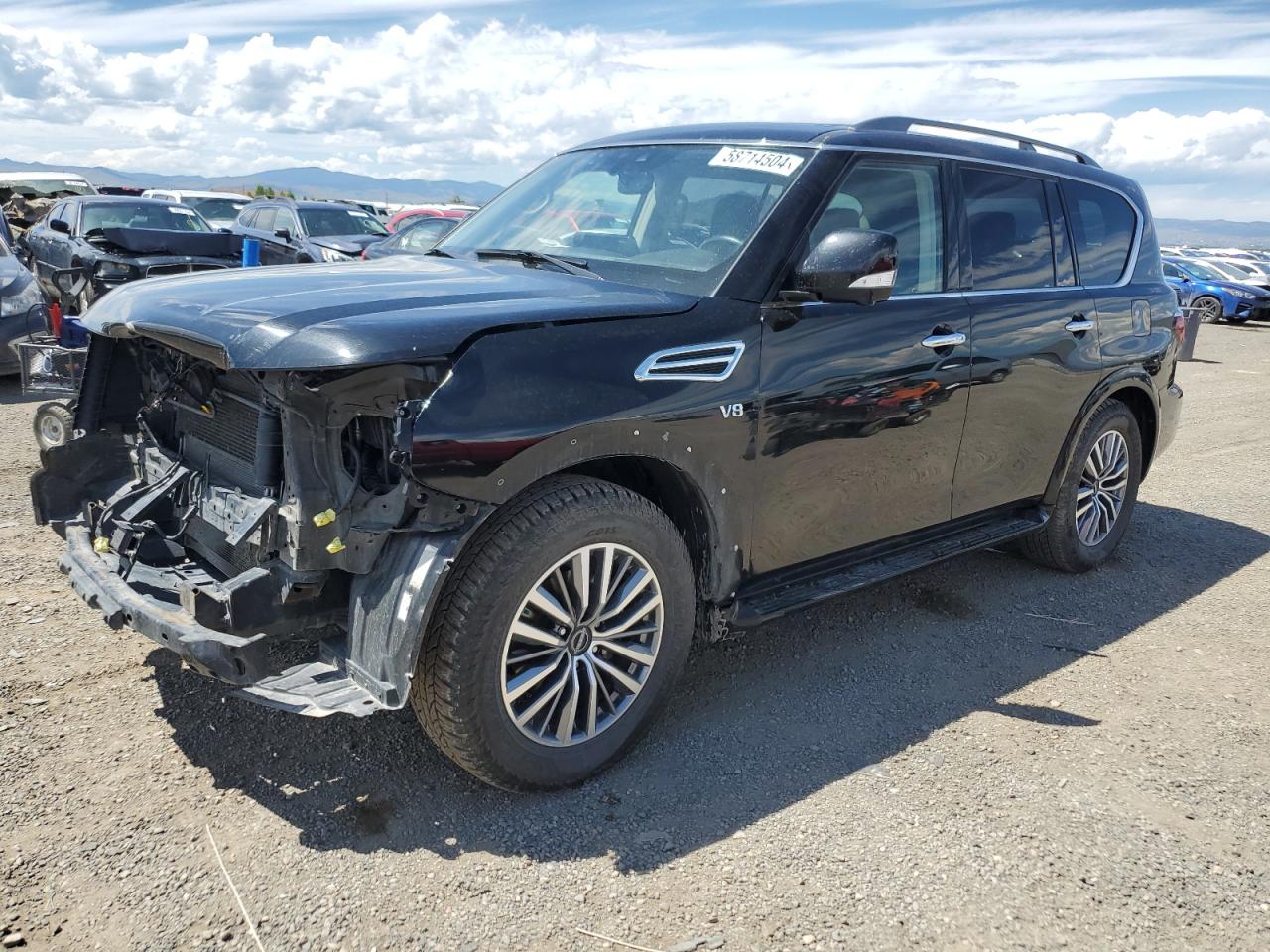 2021 Nissan Armada Sl VIN: JN8AY2BB5M9794006 Lot: 58714504