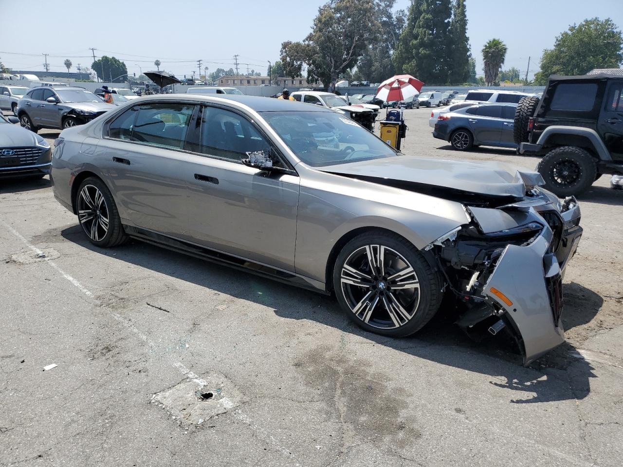 2024 BMW I7 xDrive60 VIN: WBY53EJ08RCP97827 Lot: 57646464