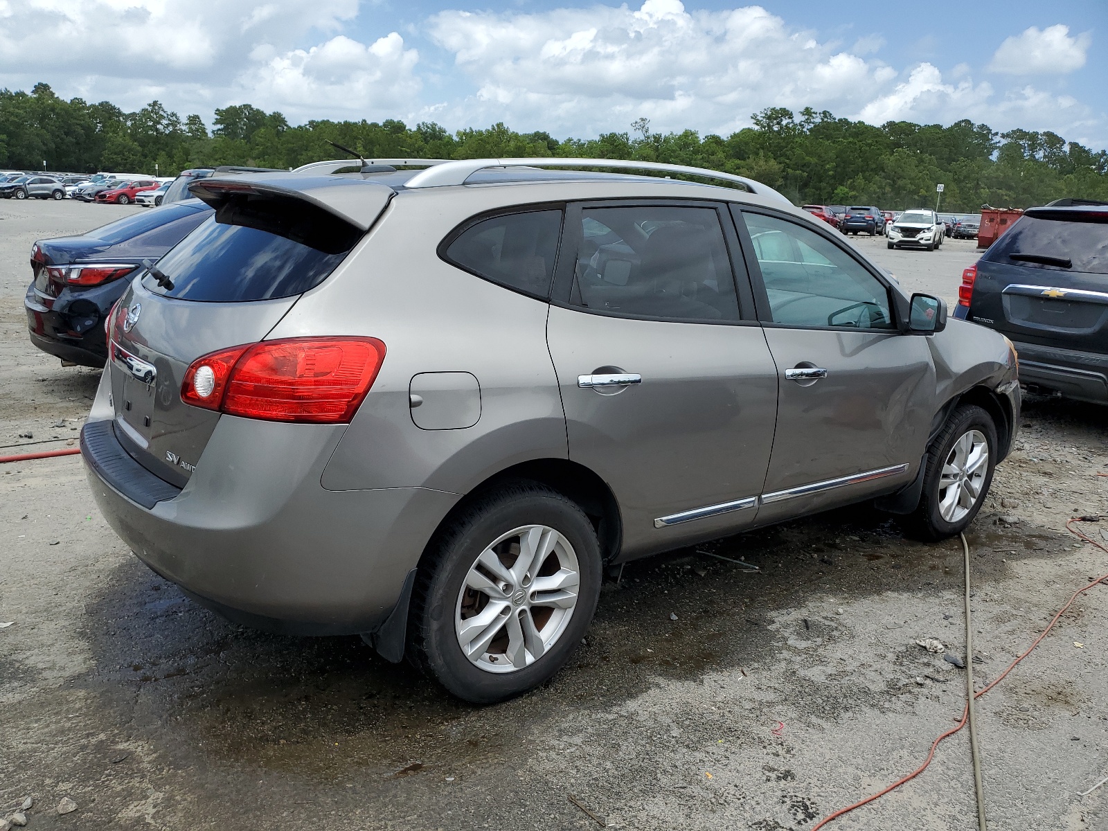 2013 Nissan Rogue S vin: JN8AS5MV7DW600491