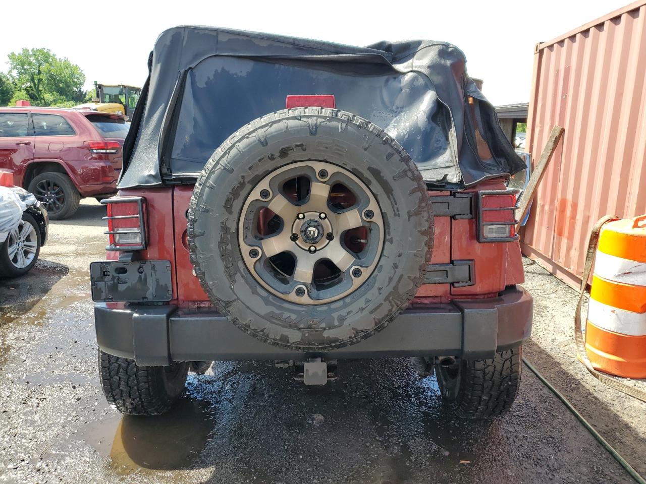 2007 Jeep Wrangler Sahara VIN: 1J8GA59147L141983 Lot: 56860054