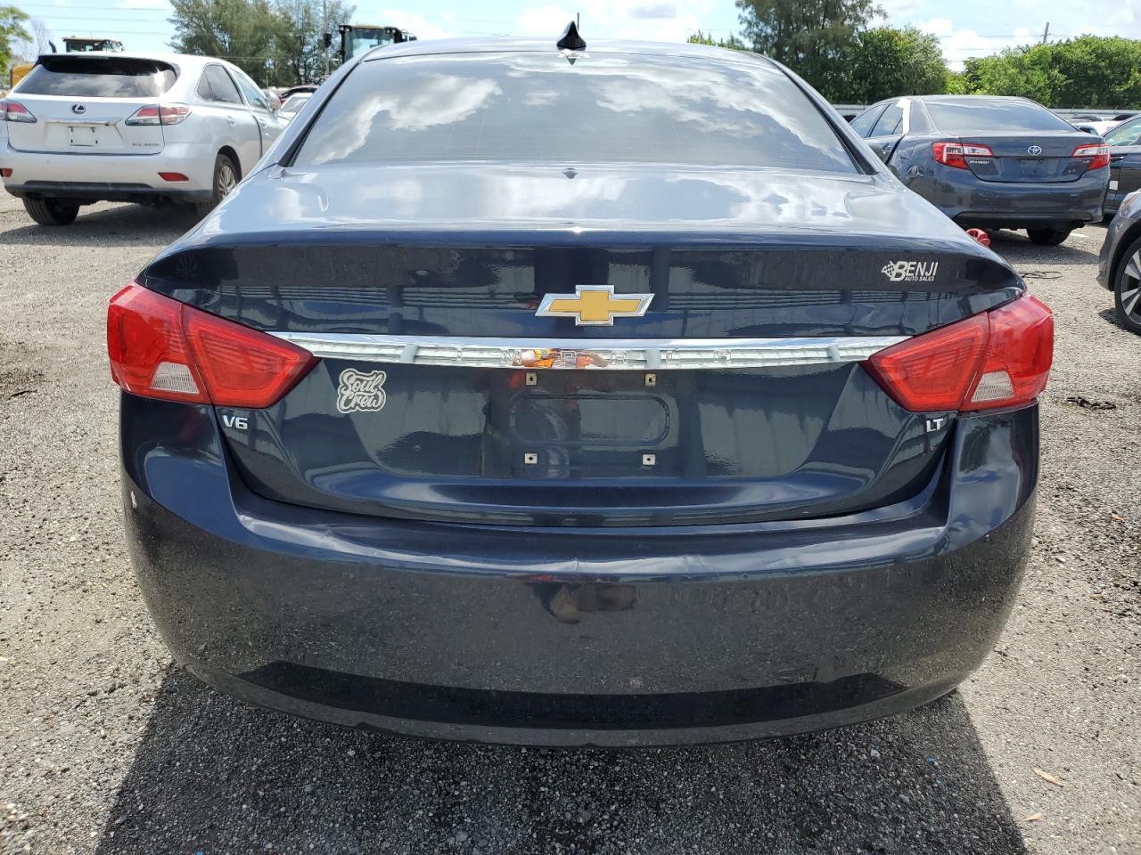 2017 Chevrolet Impala Lt VIN: 2G1105S35H9117527 Lot: 60159784