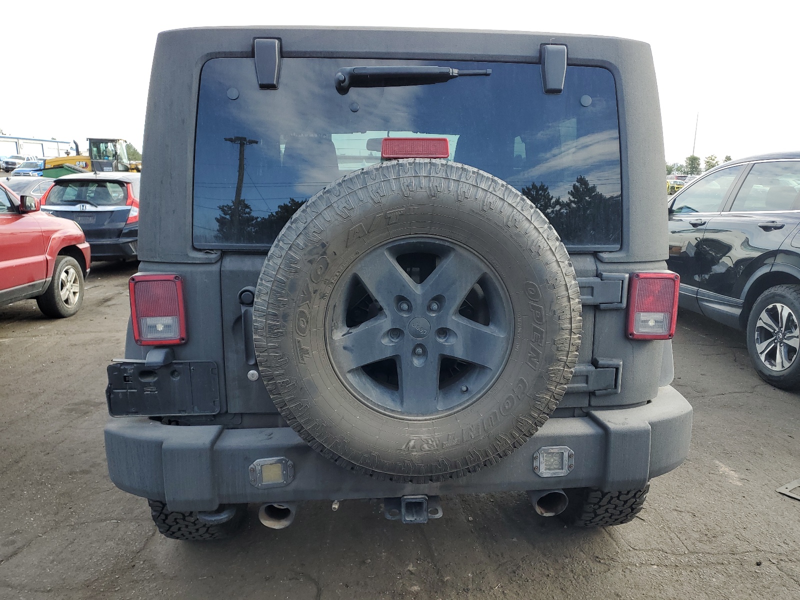 2014 Jeep Wrangler Sport vin: 1C4AJWAG3EL117108