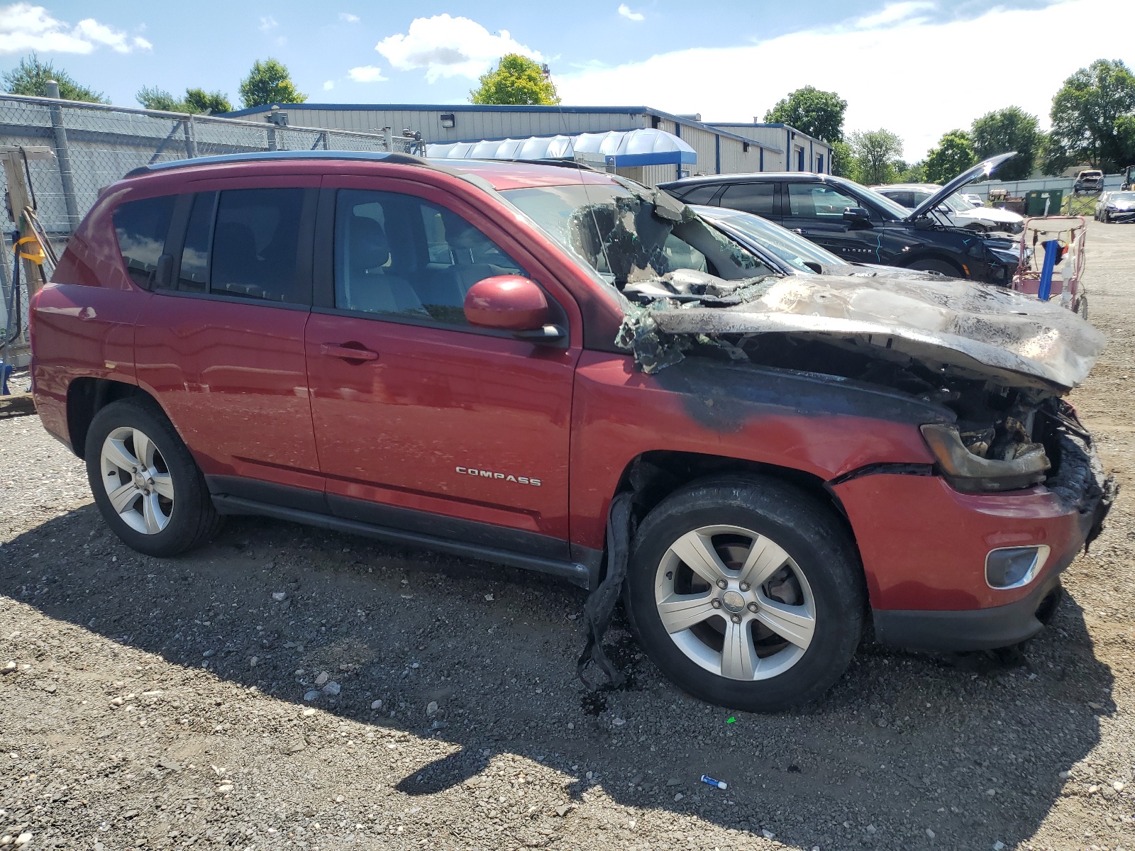 1C4NJDEB5FD333090 2015 Jeep Compass Latitude