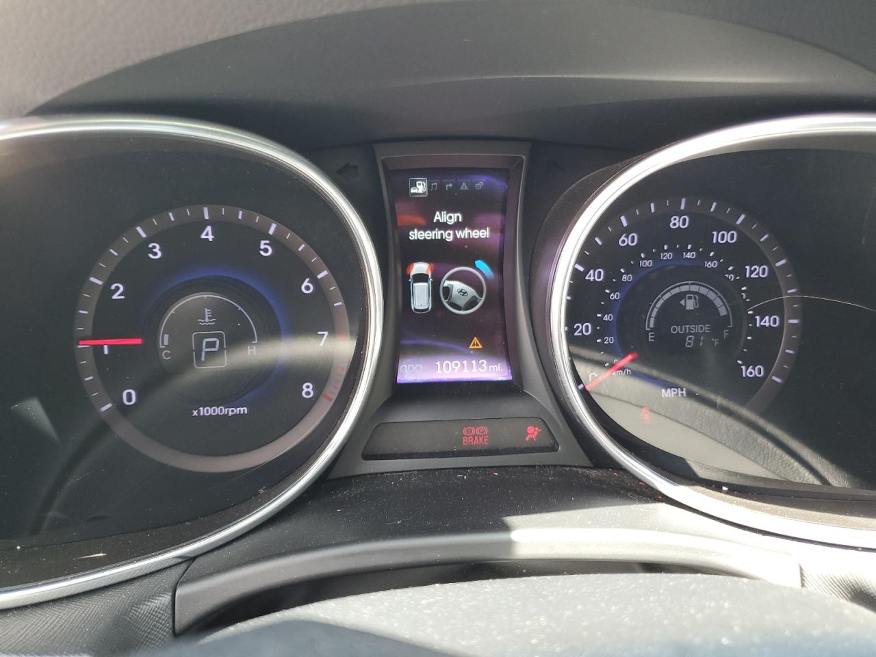 KM8SRDHF9FU106653 2015 Hyundai Santa Fe Gls