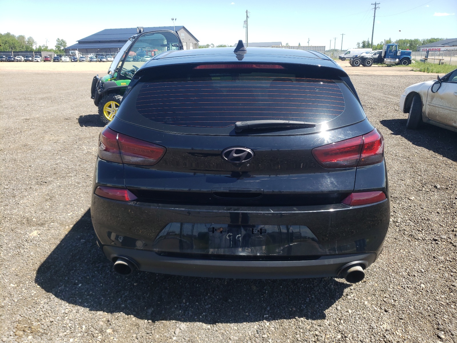 KMHH55LC9JU044186 2018 Hyundai Elantra Gt Sport