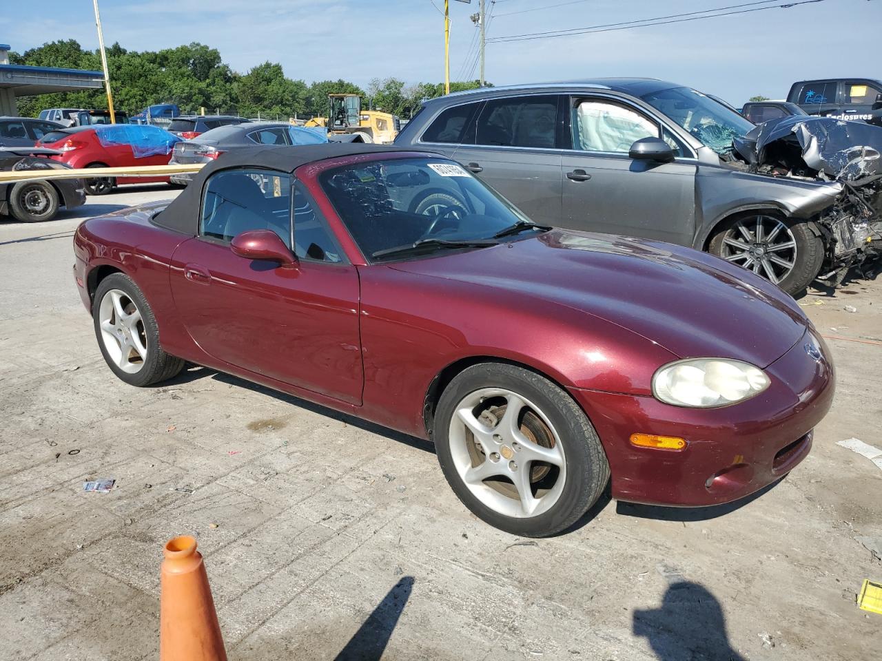 2003 Mazda Mx-5 Miata Base VIN: JM1NB353030302655 Lot: 60741654