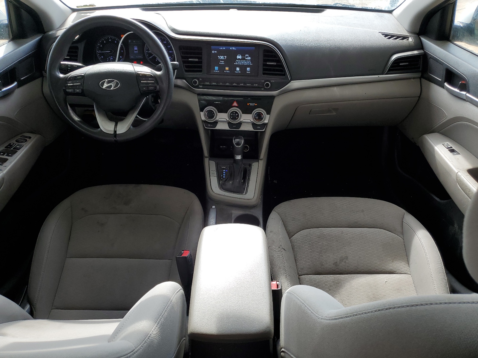 KMHD84LF1KU767655 2019 Hyundai Elantra Sel