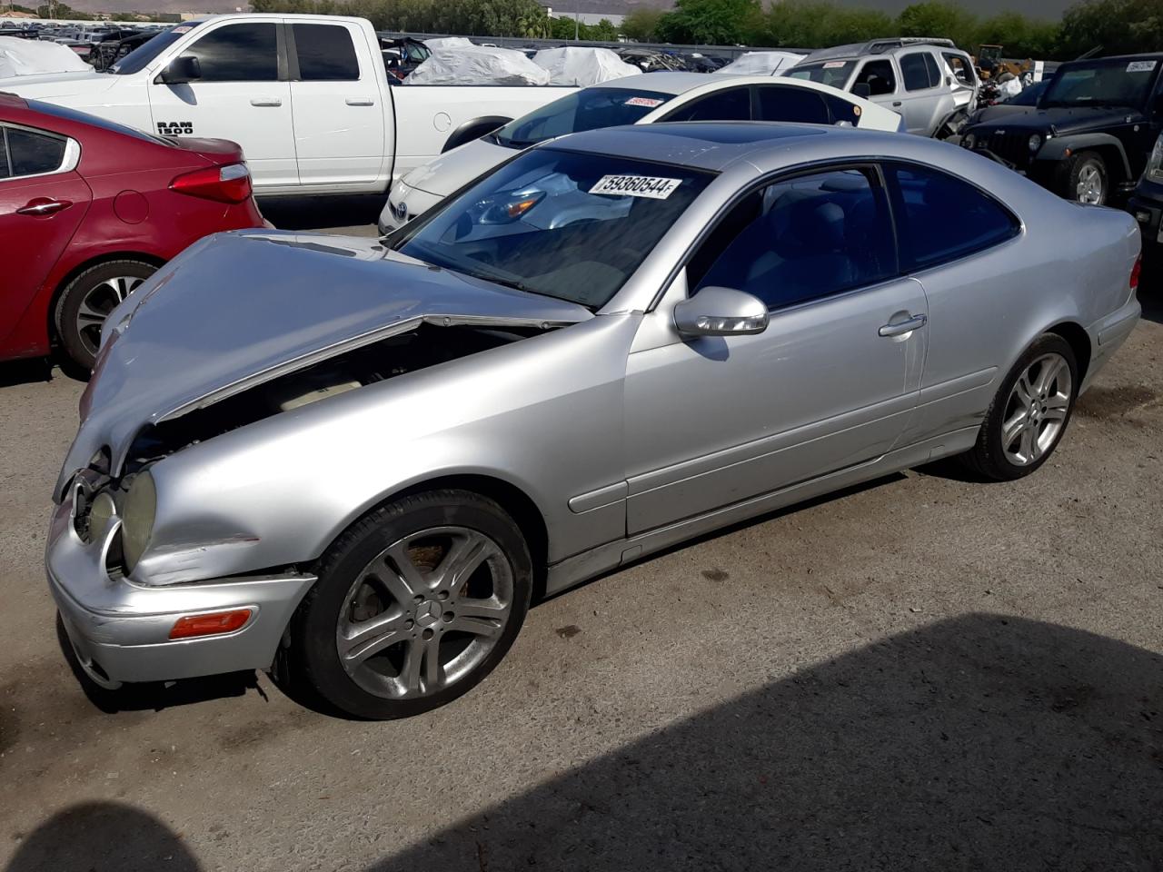 2001 Mercedes-Benz Clk 320 VIN: WDBLJ65G01F170133 Lot: 59360544