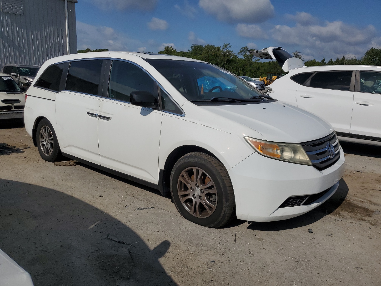 5FNRL5H61CB096635 2012 Honda Odyssey Exl