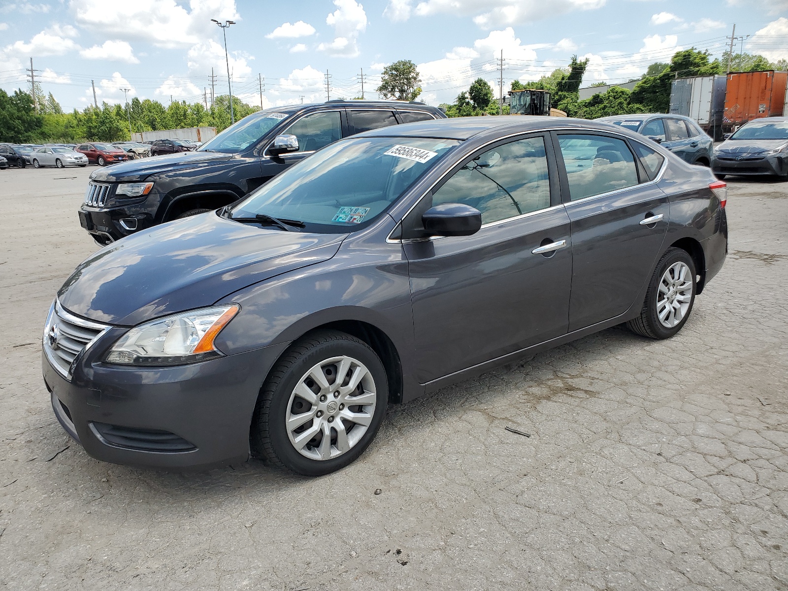 2013 Nissan Sentra S vin: 3N1AB7AP3DL635969