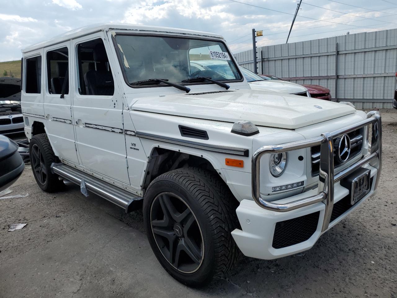 2017 Mercedes-Benz G 63 Amg VIN: WDCYC7DF2HX262911 Lot: 61052194