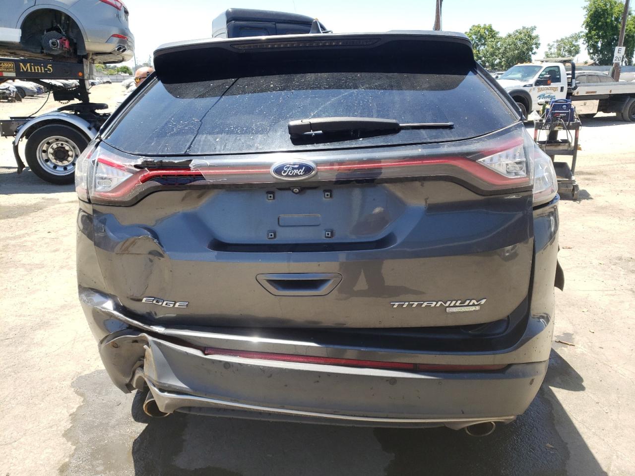 2017 Ford Edge Titanium VIN: 2FMPK3K92HBB59632 Lot: 60404074