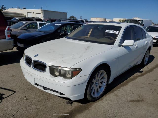 2005 Bmw 745 I للبيع في Martinez، CA - Mechanical