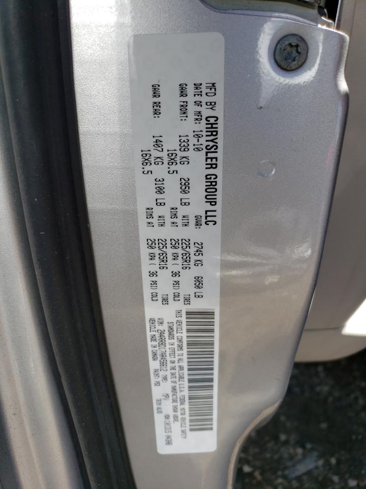 2010 Chrysler Town & Country Touring Plus VIN: 2A4RR8D17AR456612 Lot: 60358544