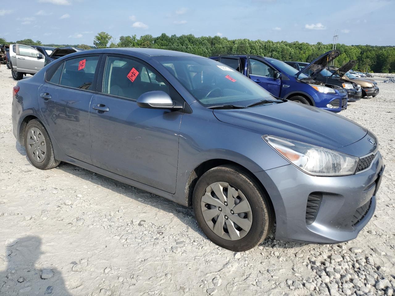 2020 Kia Rio Lx VIN: 3KPA24AD2LE288221 Lot: 59516774